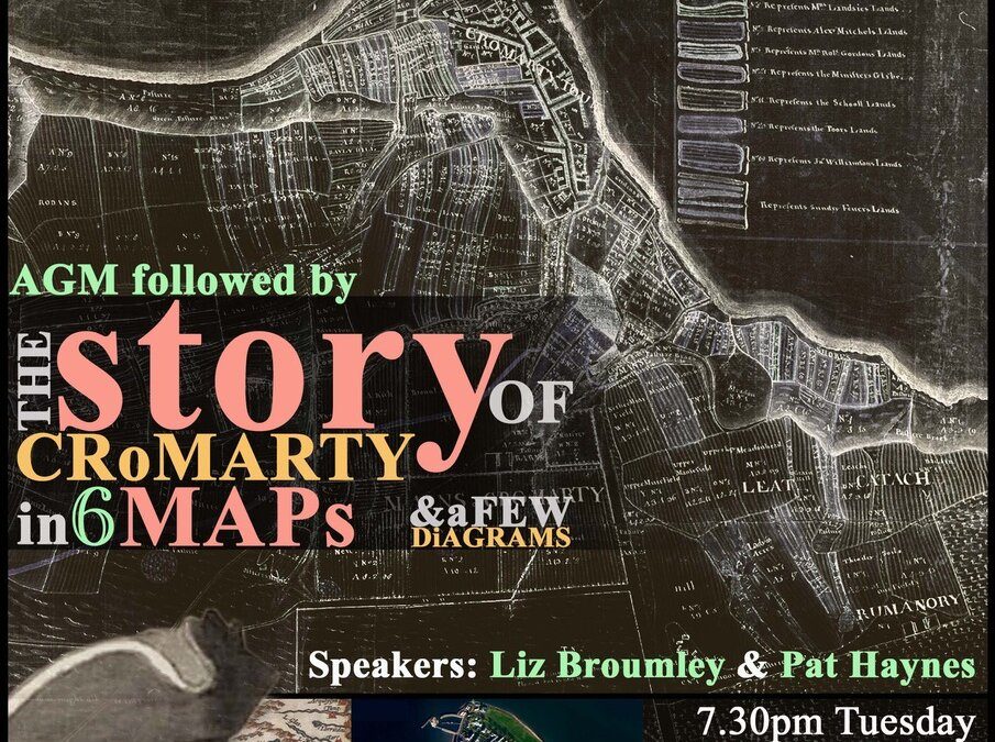 A History of Cromarty in 6 maps (and a few diagrams)