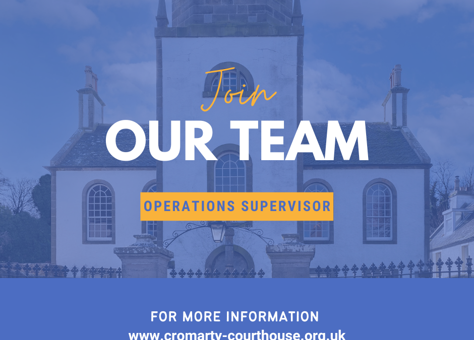 Wanted! Operations supervisor – now closed