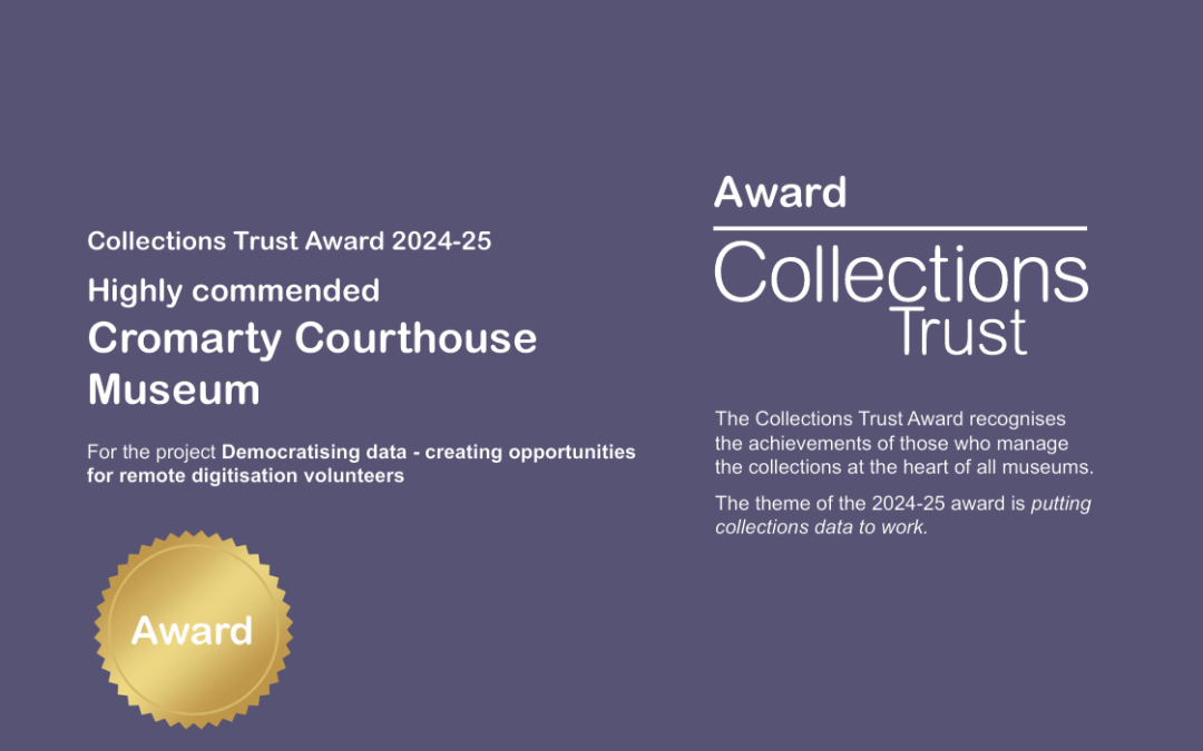 Collections Trust – Highly Commended