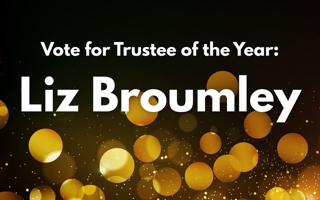 Vote for Liz – Trustee of the Year!